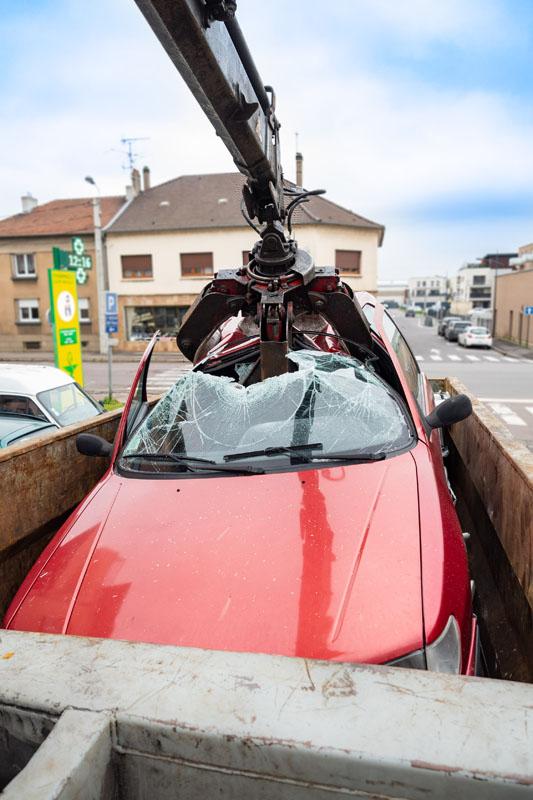 enlèvement voiture